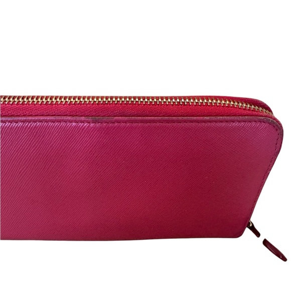 Prada Saffiano Leather Continental Wallet - Picture 3 of 12